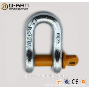 Rigging Factory Price Drop Forged D Shackle, D-shackle